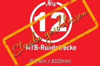 Mountainbikestrecke 12 in der Rhön