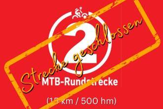 Mountainbikestrecke 2 in der Rhön