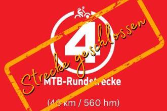 Mountainbikestrecke 4 in der Rhön