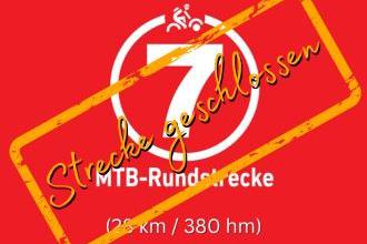 Mountainbikestrecke 7 in der Rhön